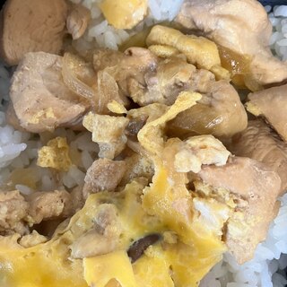 コストコムネ肉の親子丼